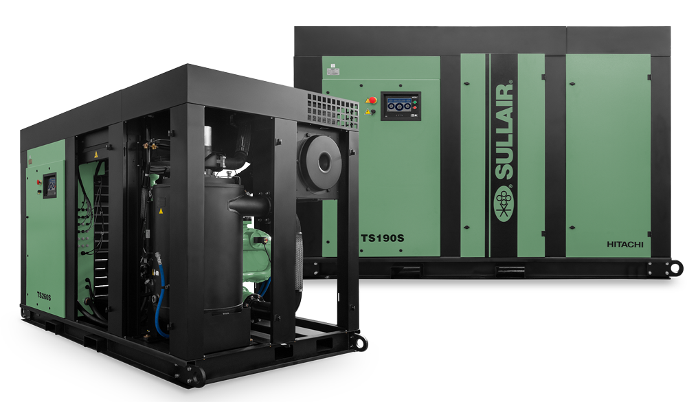 Compresores industriales de la serie TS 